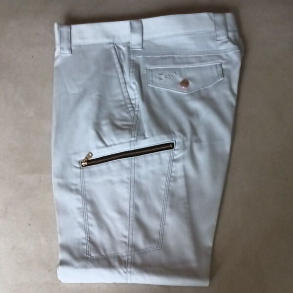Jawin 57102 ストレッチノータックカーゴパンツ 82cm 作業用ストレッチノータックカーゴパンツ 春夏生地
