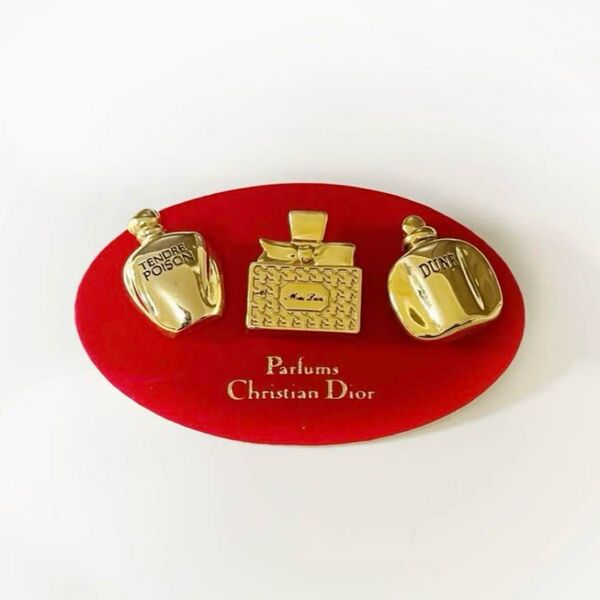 新品未使用 Christian Dior パヒューム ピンバッチ ディオール