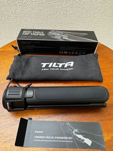 TILTA ミニ三脚 テーブルトップ三脚 1/4インチ-20ネジ付き