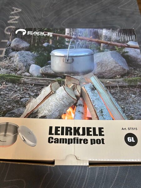 Campfire Pot 6L キャンプファイヤー ポット 6L 調理器具
