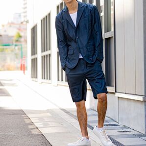 シャカシャカセットアップ ジャケット パンツ スーツ