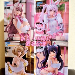 【新品・未開封】勝利の女神 NIKKE Yumemirize アニス アリス ネロ バイパー フィギュア 4点セット