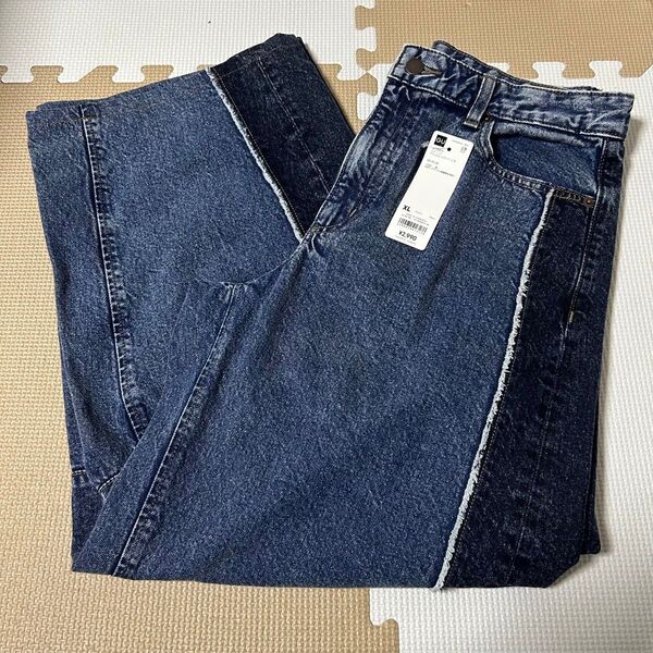 GU 2トーンバルクレッグジーンズ XL