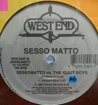 【廃盤12inch】Sesso Matto / Sessomatto_画像2