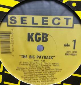 【廃盤12inch】KGB / The Big Payback