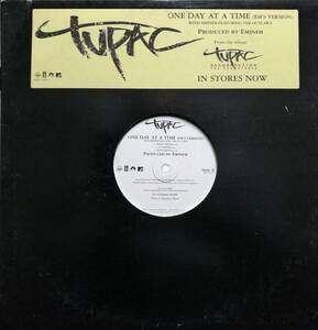 【廃盤12inch】Tupac With Eminem Featuring The Outlawz / One Day At A Time (Em's Version)