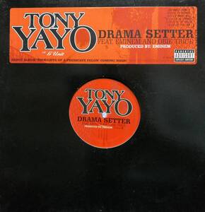 【廃盤12inch】Tony Yayo Feat. Eminem And Obie Trice / Drama Setter