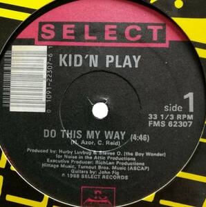 【廃盤12inch】Kid 'N Play / Do This My Way