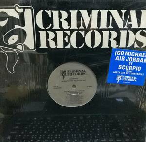 【廃盤12inch】Scorpio / (Go Michael) Air Jordan