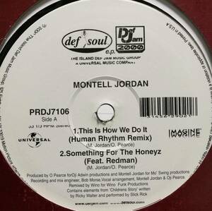 【廃盤12inch】Montell Jordan / Oran &#34;Juice&#34; Jones / Mokenstef / Def Soul E.P.