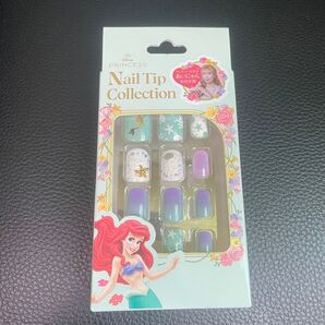 ネイルチップ ディズニー ローソン あいにゃん コラボ商品 アリエル