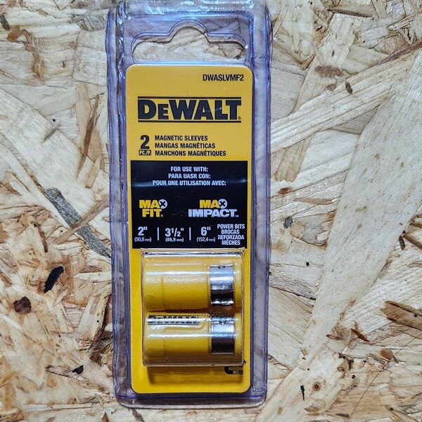 DEWALT デウォルト マグネットスリーブ DWASLVMF2 2個セット