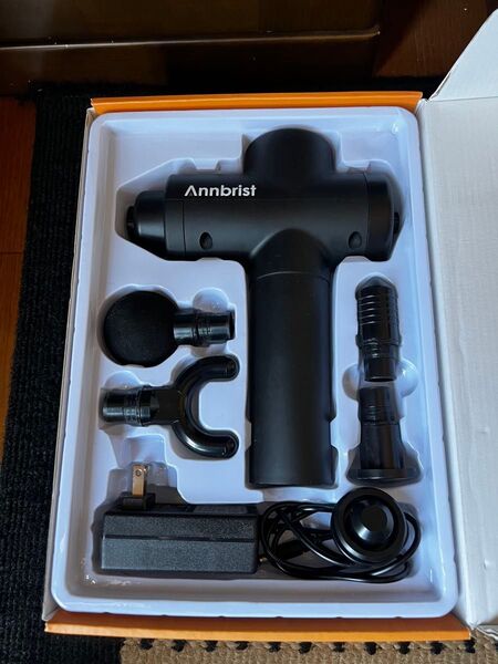 AnnBrist マッサージガン ブラック
