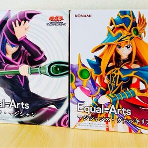 遊戯王 ブラック マジシャン マジシャンズ・ヴァルキリア Equal Arts フィギュア2体セット未開封品