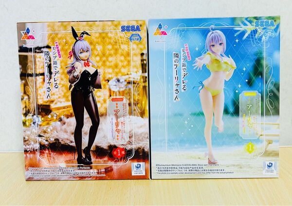 ロシア語でデレる隣のアーリャさん Luminasta アーリャ 水着ver バニーver フィギュア 2体セット未開封品