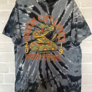 Austin City Limits Music Festival 2019 タイダイTシャツ M