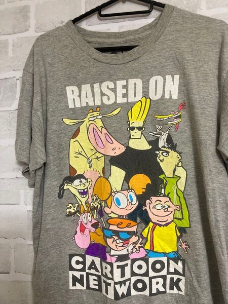 Cartoon Network Tシャツ カートゥーンネットワーク グレー 古着 M