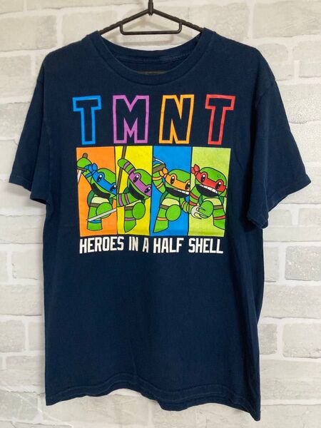 TMNT Tシャツ Mサイズ ネイビー