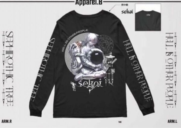 歌い手 sekai ロンT Tシャツ