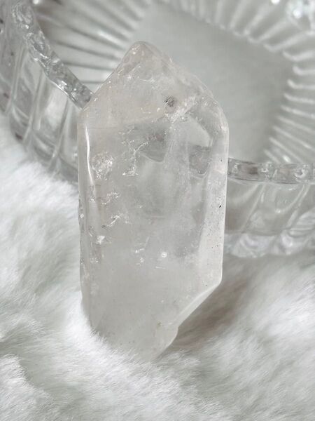 天然石 水晶 クリスタル 天然 パワーストーン 浄化 透明度高 クリスタルチューナー 癒し ストーン 天然水晶 ヒマラヤ