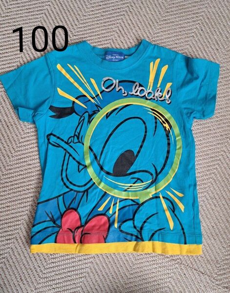 ディズニーリゾート ドナルド 半袖 Tシャツ 100
