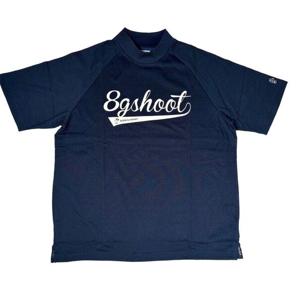 8gshoot PLATING S/S MOCK NECK TEE Lサイズ