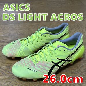 26.0cm DSライト ACROS アクロス セーフティイエロー×ブラック 1101A017-750
