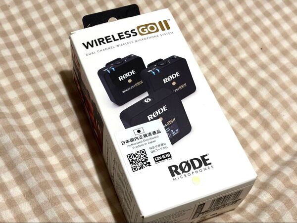 新品★日本正規RODE ワイヤレスゴー2 Wireless GO II 一眼レフ コンデジ高品質ワイヤレスマイク
