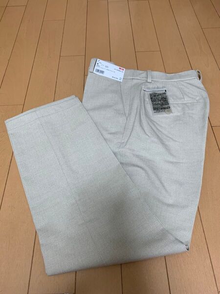 UNIQLO ユニクロ EZYアンクルパンツ(2WAYストレッチ)M ベージュ