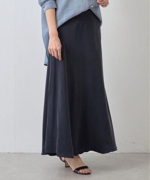 BEARDSLEY バックテールスカート ブラック