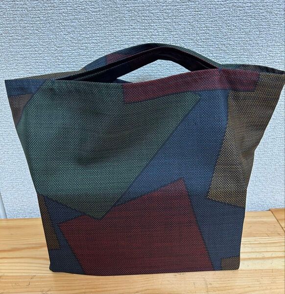 正絹大島紬コンビニエコバッグ