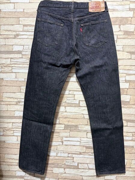 ほぼ新品 先染め フィリピン製 Levi's 501 ブラックW34L34 501 0600 リーバイス