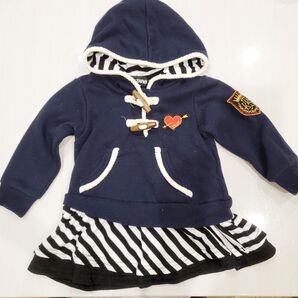 ワールド フード付きトップス パーカー 長袖 子供服