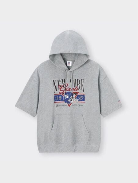 スウェTパーカ 5分袖 スウェット Tシャツ パーカー 半袖パーカー S