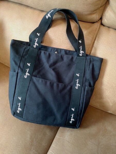 camさま トートバッグ 黒 UNISEX ブラック