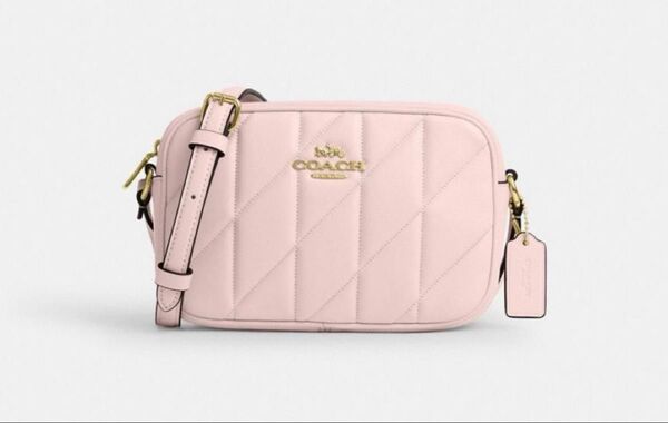 コーチ COACH ショルダーバッグ キルティング CY779 ピンク