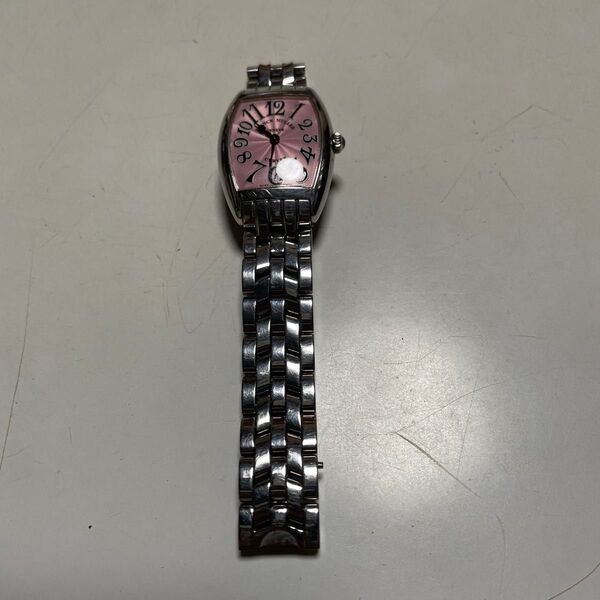 FRANCK MULLER ロングアイランド 腕時計 ピンク