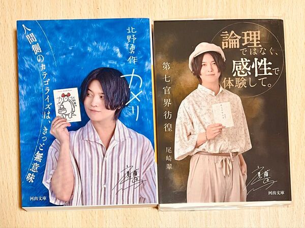 小説 2冊セット 斉藤壮馬カバー 河出文庫ベスト・オブ・ベスト 朗読 カメリ (河出文庫 き6-3) 北野勇作/著