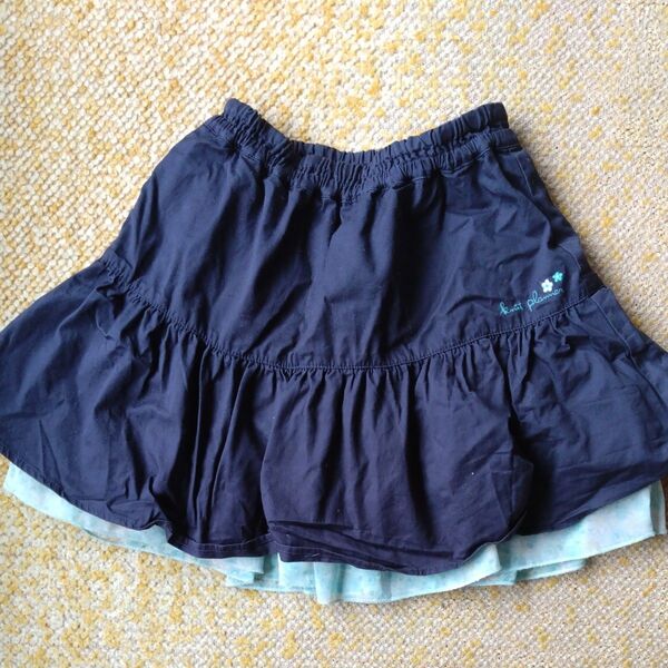 KP キッズ リバーシブルスカート