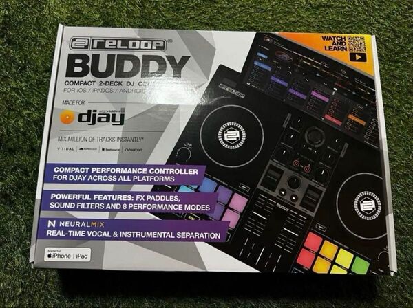 Reloop リループ Buddy DJコントローラー Compact 2-Deck DJAY Controller