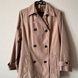 【クリーニング済】トレンチコート 春服 ベージュ【就活・冠婚葬祭】
