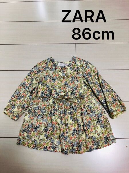 ZARA 86cm ベビー ワンピース