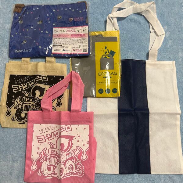 バッグ エコバッグ 5点セット まとめ売り