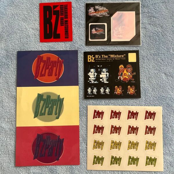 B'z シールセット まとめ売り 稲葉浩志 松本孝弘