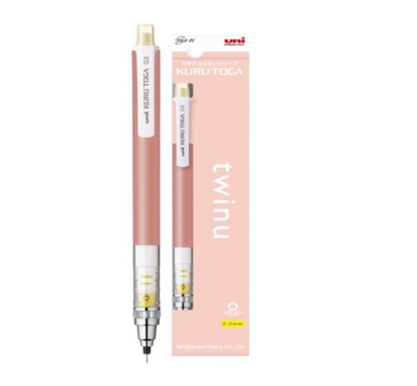 【限定】シャープペン0.3mm KURUTOGA(クルトガ) Tチーク M34501P.TC