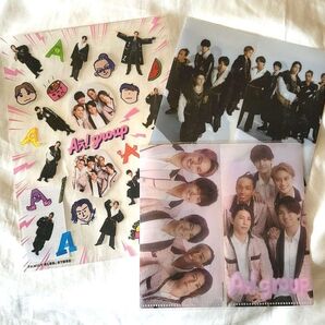 【未開封】Aぇ! group☆ステッカー&チケットフォルダ2種