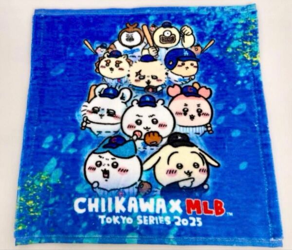 新品未使用 ちいかわ MLB ハンドタオル ドジャース カブス