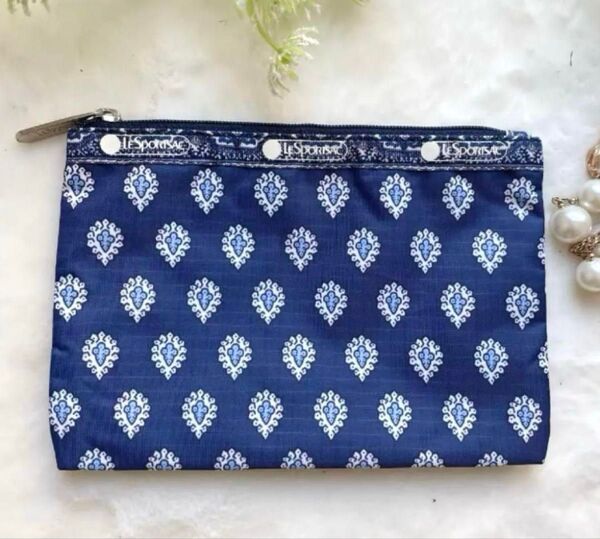 新品 レゾリヴァード レスポートサック コラボ フラットポーチ