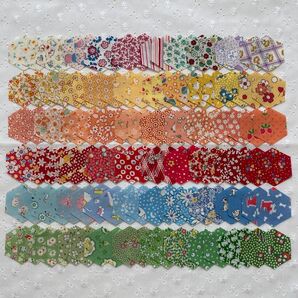 ③ ヘキサゴンカットクロス16mm用120枚 30'sカラー