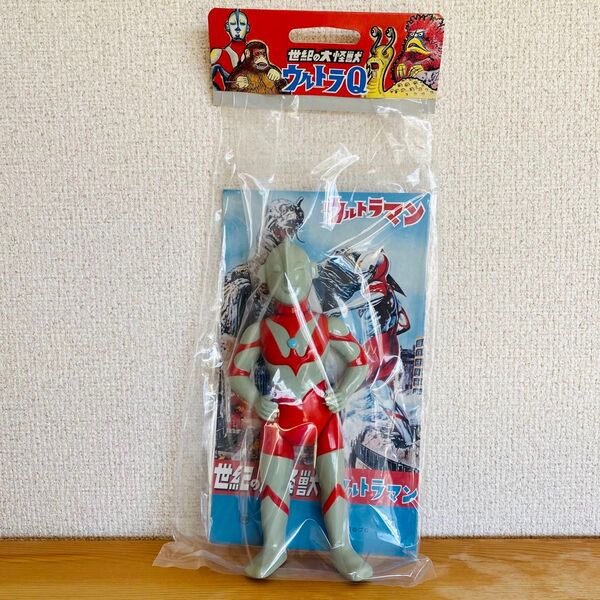 【新品未開封】マルサン 正義の宇宙人 ウルトラマン 350 はしもと玩具店限定 ソフビ